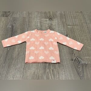 Baby Girl 3 Month Mini Yatsi Pink Hearts Sweater B53